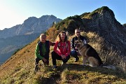 LAGHI GEMELLI, DELLA PAURA E DI VAL VEGIA, giro ad anello con tre cime dalla Conca di Mezzeno il 26 ott. 2019 - FOTOGALLERY